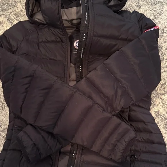 Canada Goose Black Hooded Jacket - Picture 8 of 8
